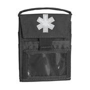 Funda botiquín MED Insert negra, ligera y plegable, diseño compacto que cabe en el bolsillo