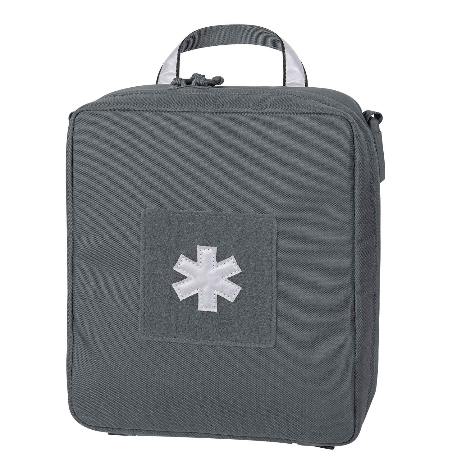 Funda botiquín negra en 500D Cordura con cierre YKK y bolsillos interiores (autolékárnička)