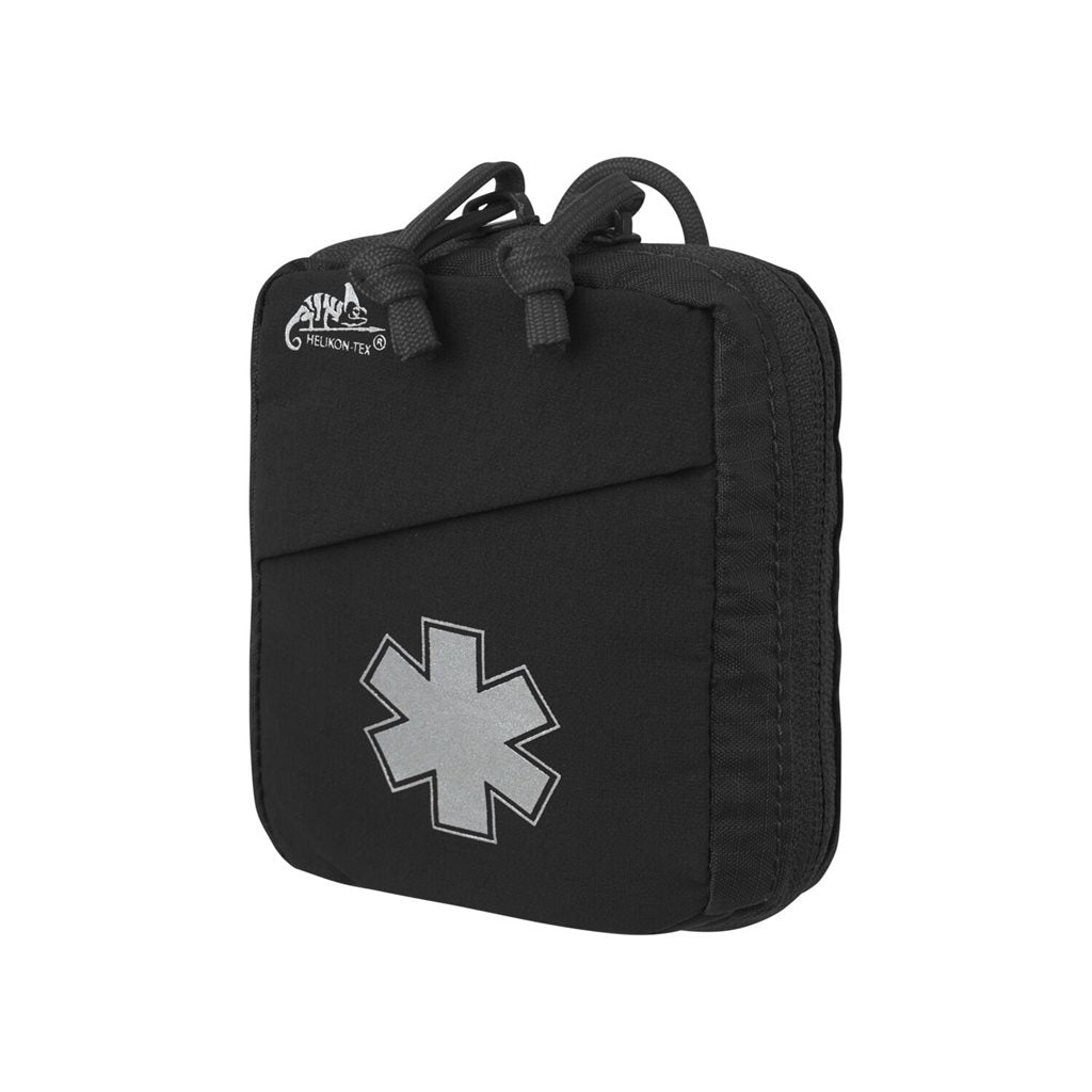 Funda botiquín Lékárna EDC MED KIT® negra de nylon, compatible con MOLLE/PALS