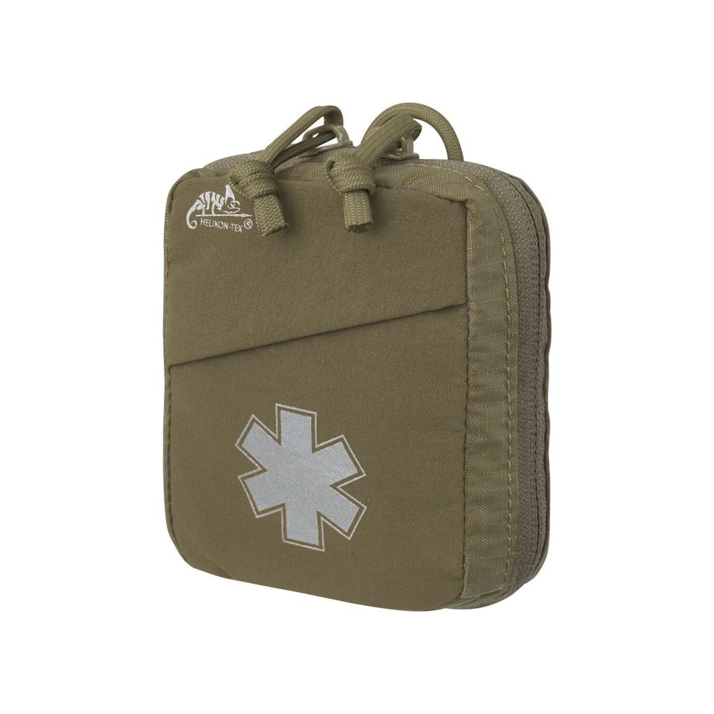 Funda negra Botiquín EDC MED KIT MO-M09 en nylon con interfaz MOLLE/PALS