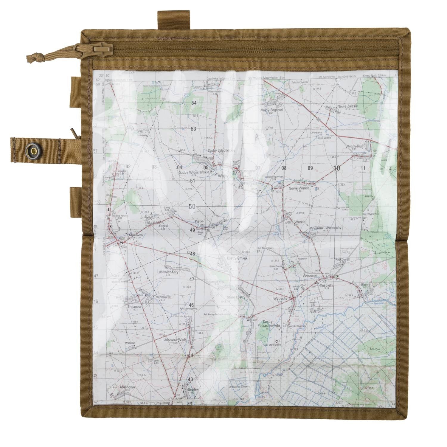 Funda MAP CASE en material 500D Cordura para mapas y equipo pequeño, plegable con cierre de presión