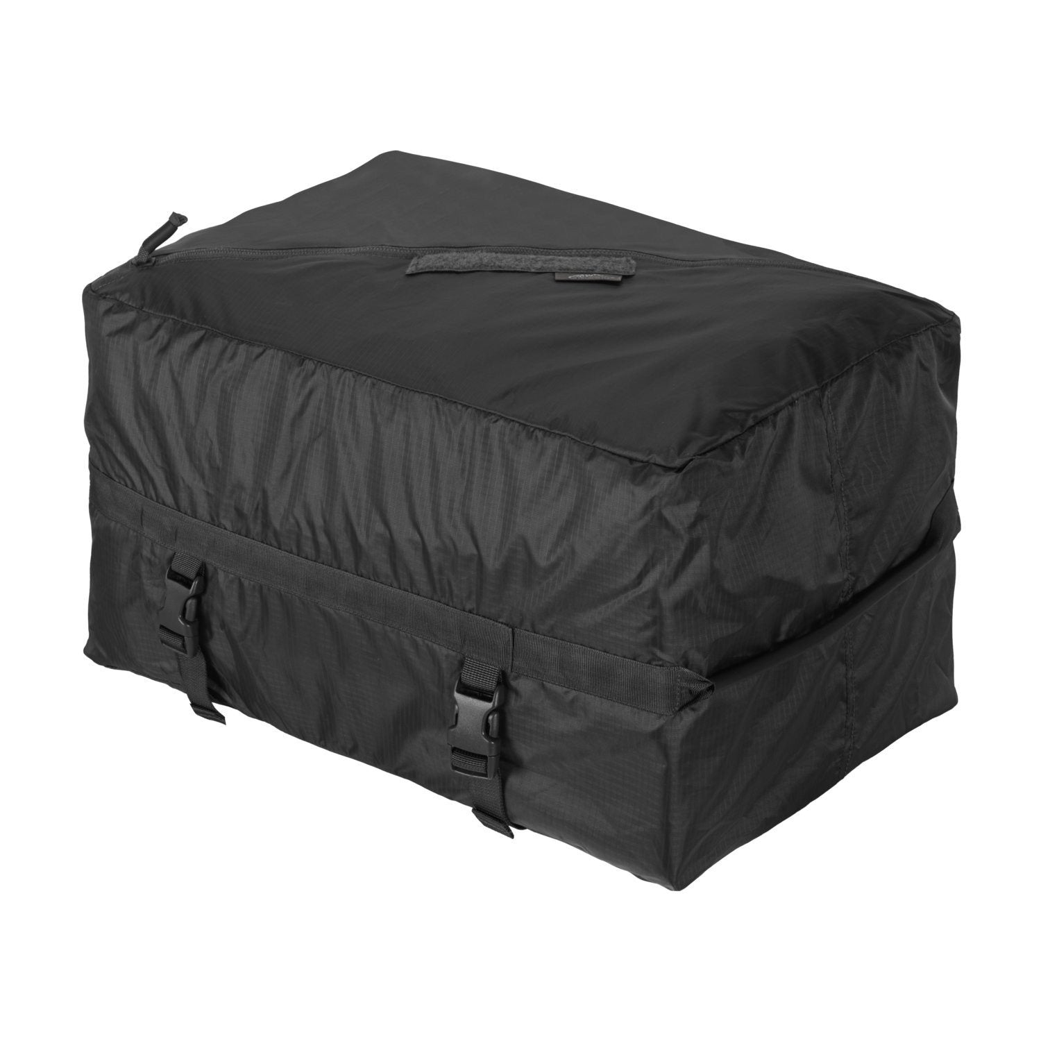 Bolsa organizadora PAKCELL grande negra en micro ripstop con cremallera YKK y asas resistentes