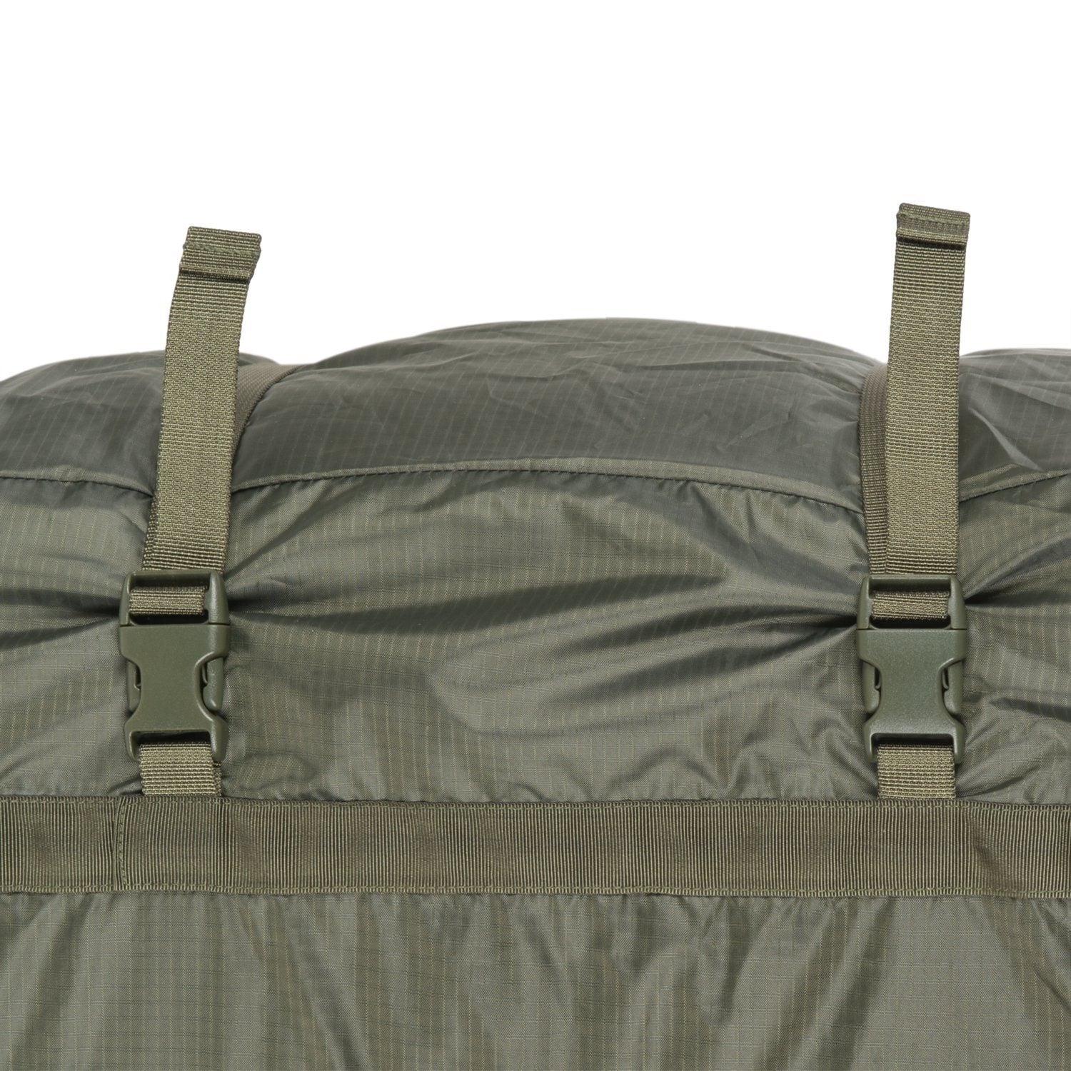 Bolsa organizadora PAKCELL grande negra en micro ripstop con cremallera YKK y asas resistentes