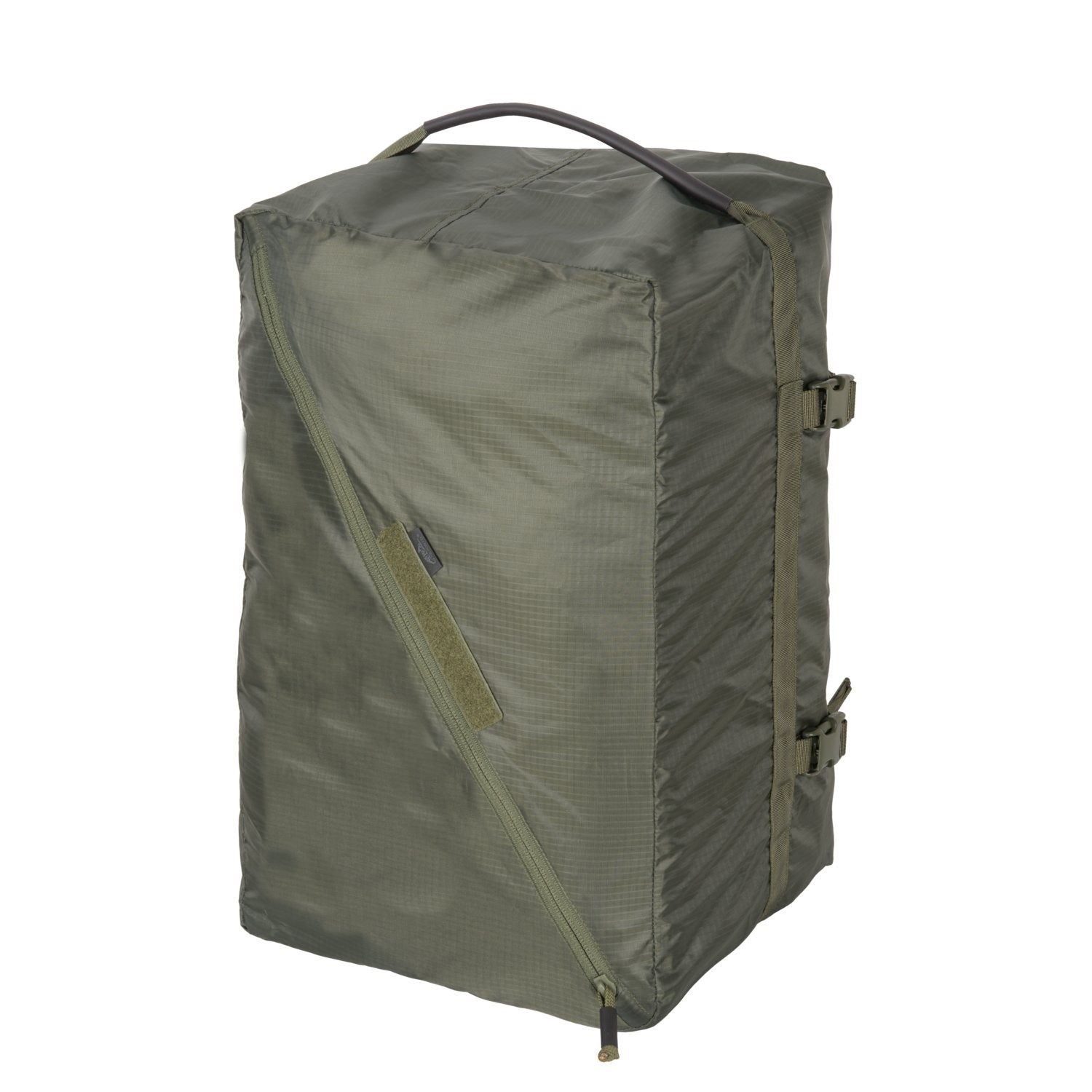 Bolsa organizadora PAKCELL grande negra en micro ripstop con cremallera YKK y asas resistentes