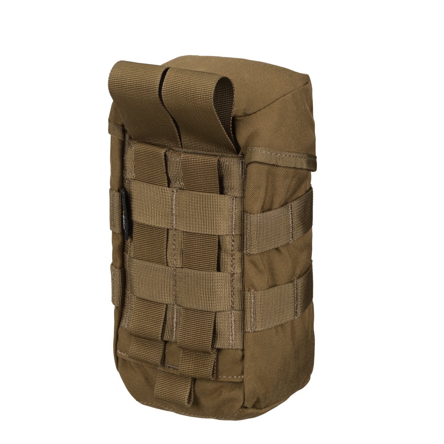 Funda para botella negra MO-O10 en Cordura 500D con anclajes MOLLE/PALS