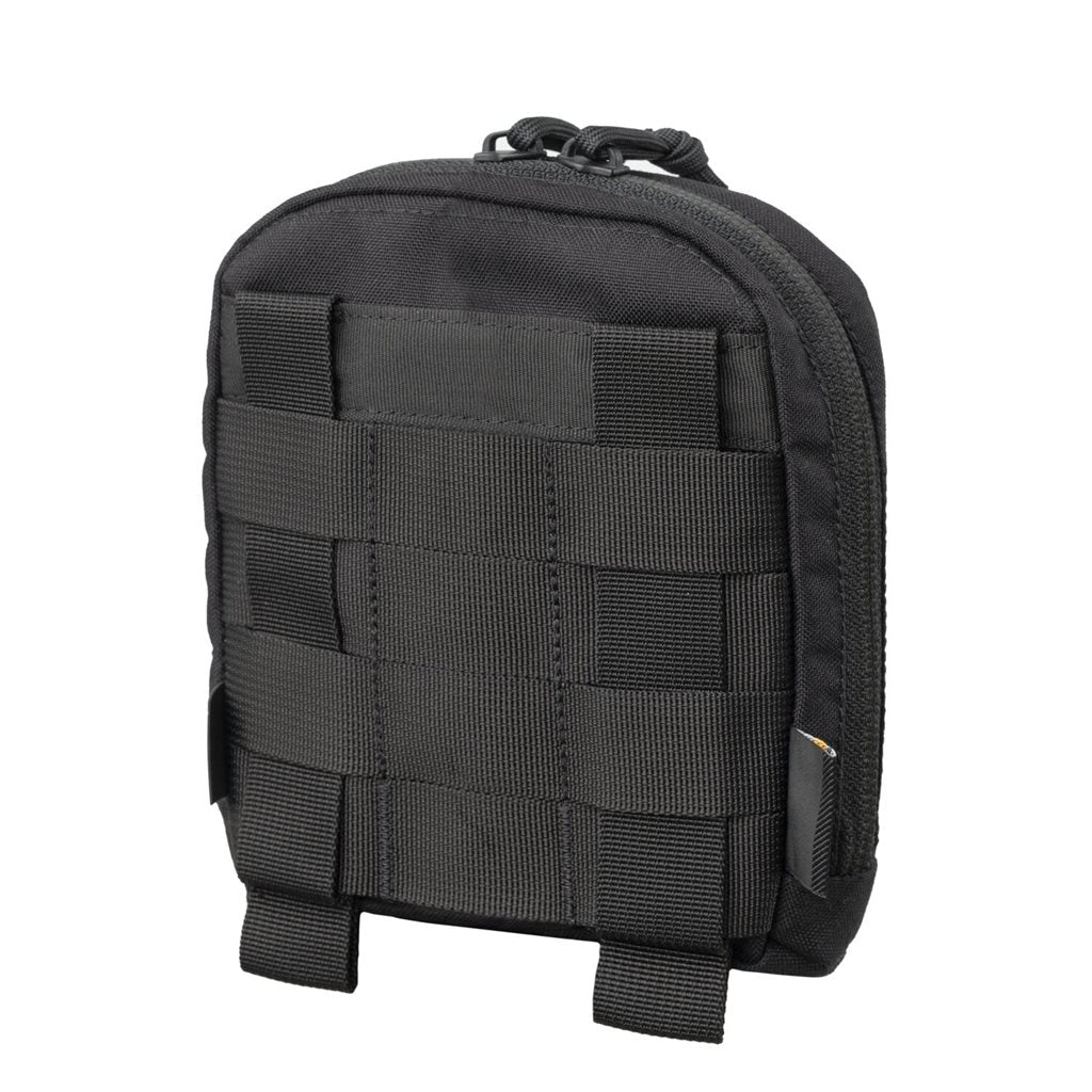 Funda universal SAR Medium negra, bolsa plana con organizador interior extraíble y sujeción a sistema modular