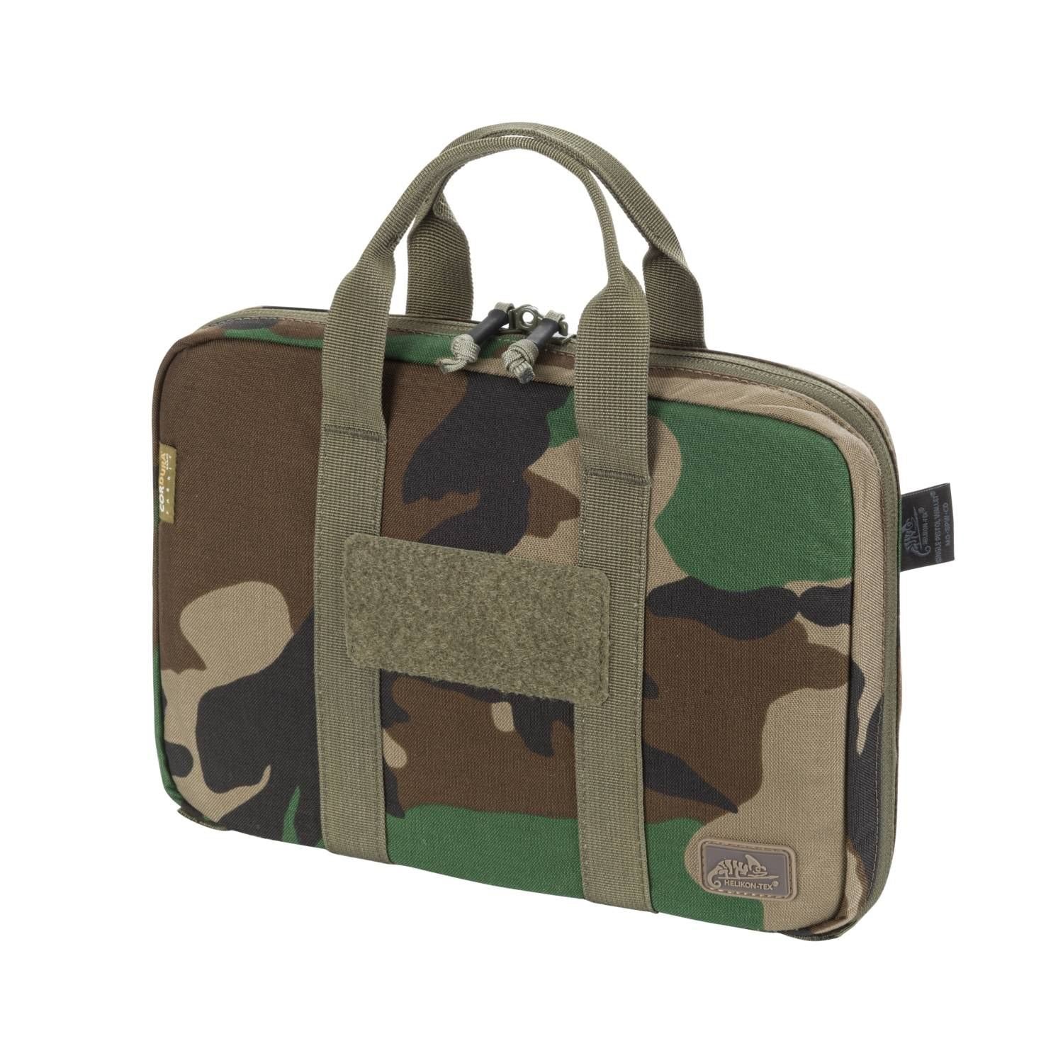 Bolsa Single Pistol Wallet® negra para una pistola en Cordura con forro de felpa