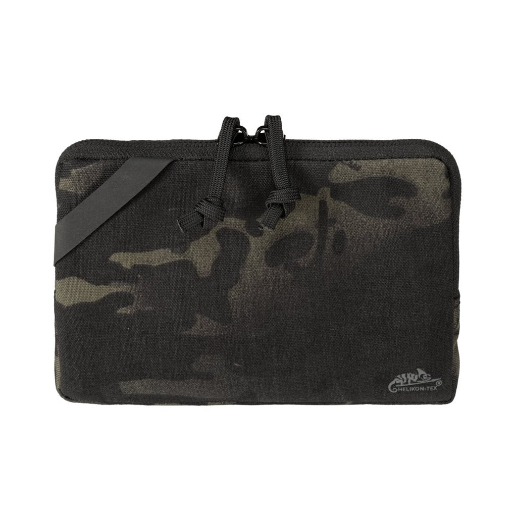 Cartera/estuche TRIP WALLET de Cordura negra (vista frontal)