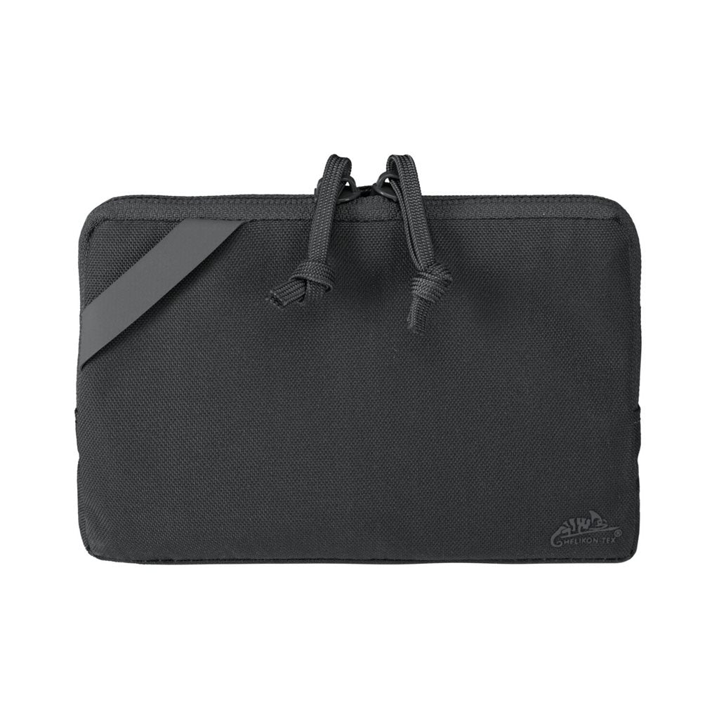 Cartera/estuche TRIP WALLET de Cordura negra (vista frontal)