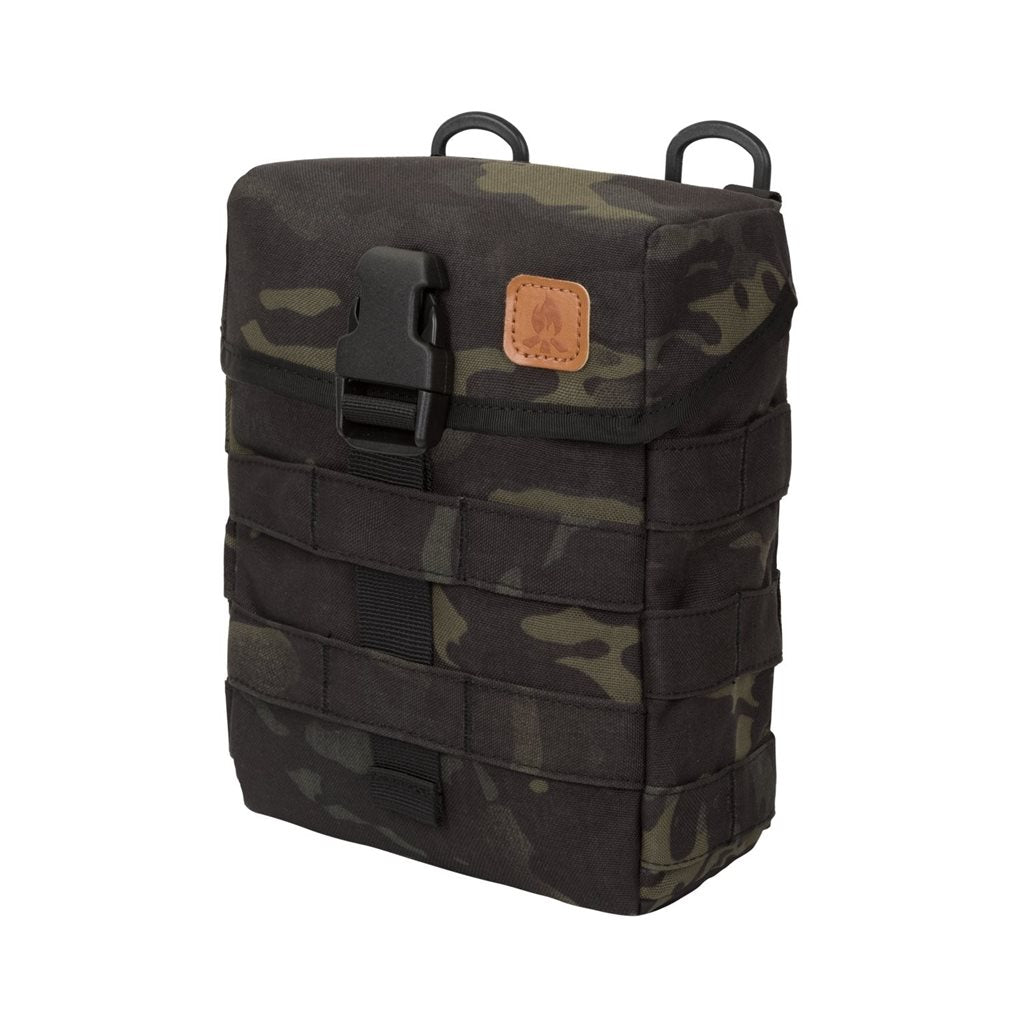 Funda E&E [U.03] Cordura negra compatible con MOLLE, vista del producto