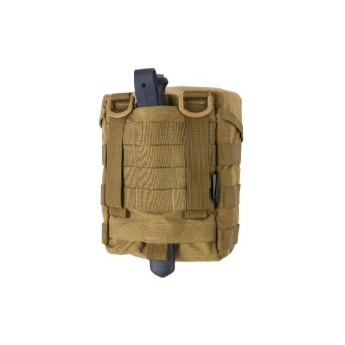 Funda E&E [U.03] Cordura negra compatible con MOLLE, vista del producto
