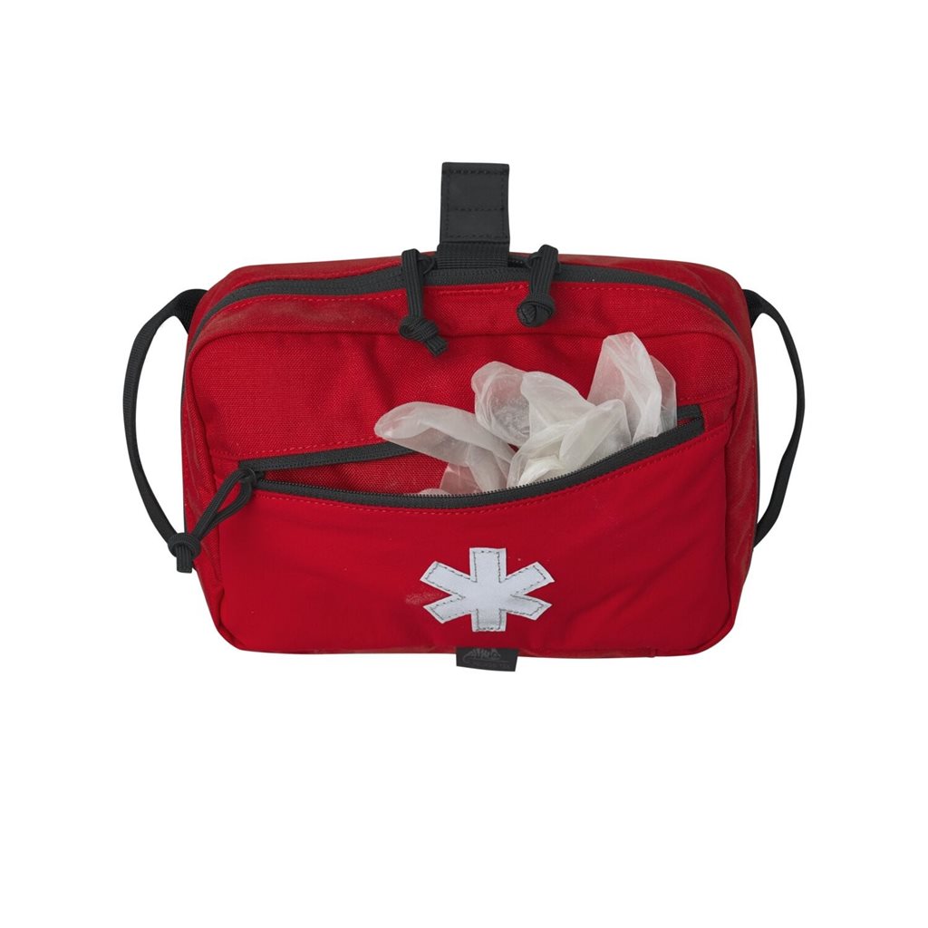 Funda VEHICLE MED KIT botiquín de coche negra con acceso rápido y sujeción al reposacabezas