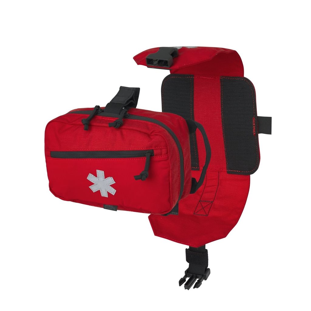 Funda VEHICLE MED KIT botiquín de coche negra con acceso rápido y sujeción al reposacabezas