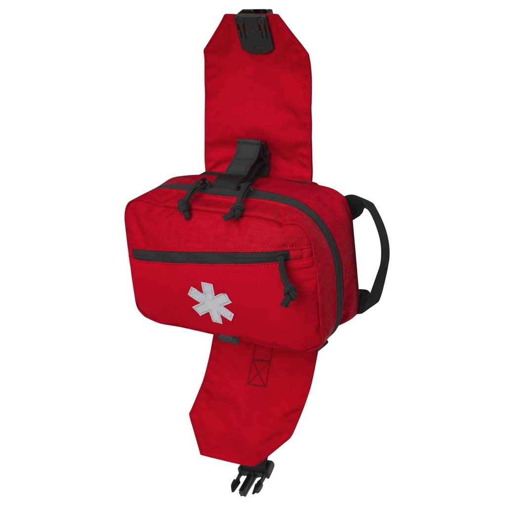 Funda VEHICLE MED KIT botiquín de coche negra con acceso rápido y sujeción al reposacabezas