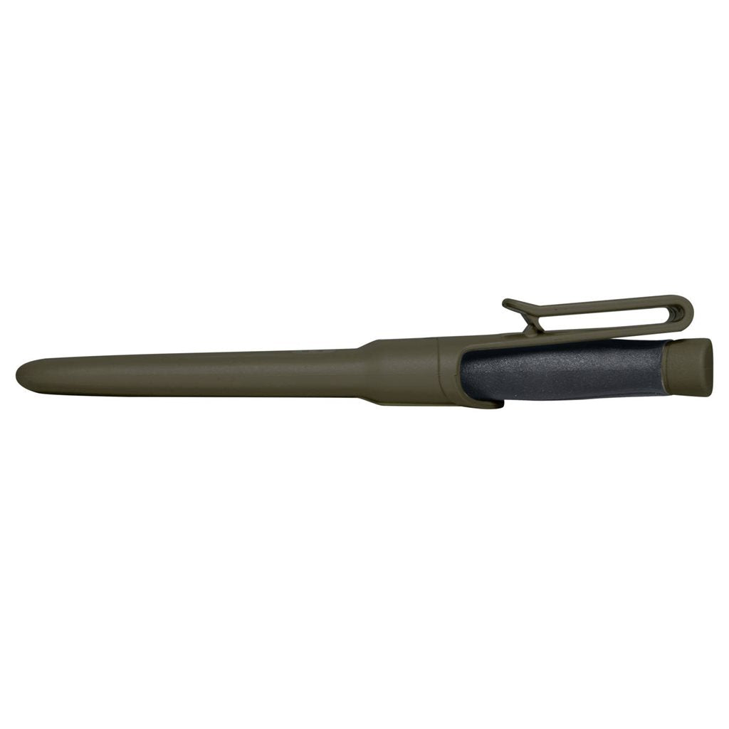 Cuchillo MORA COMPANION MG verde, hoja escandinava con recubrimiento triple, grosor 2 mm