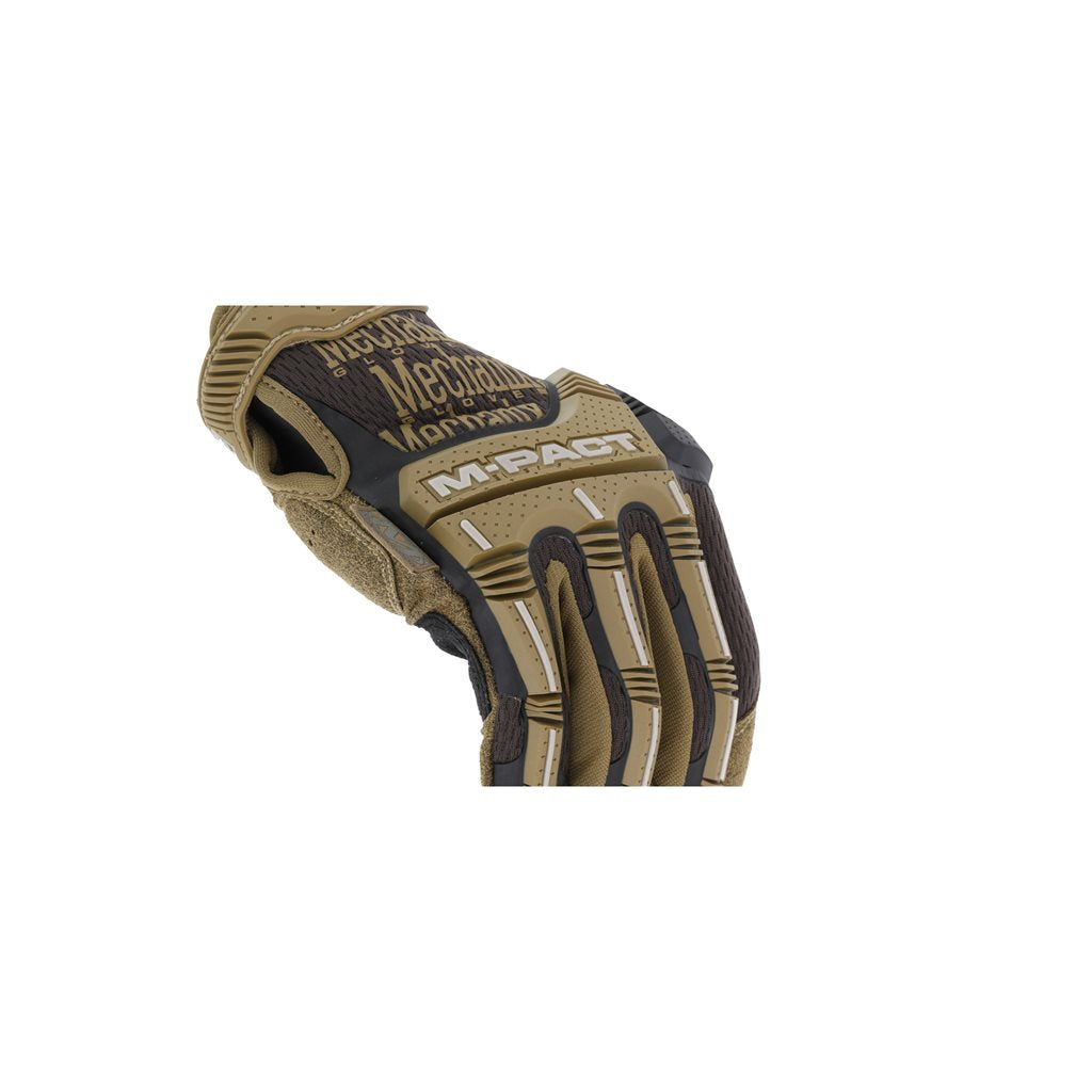 Guantes Mechanix M-Pact marrón