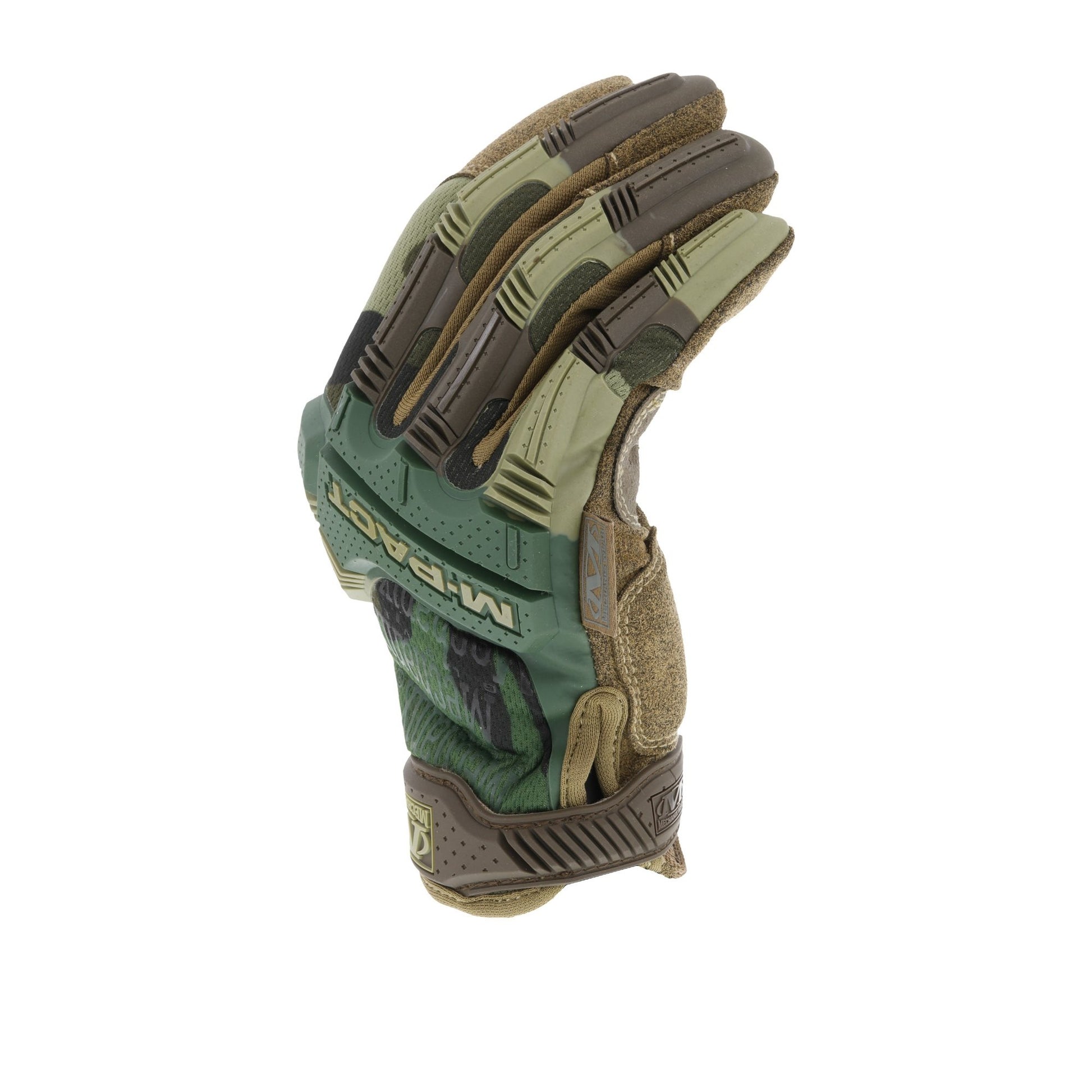 Guantes Mechanix M-Pact Coyote/Camo, vista delantera del producto