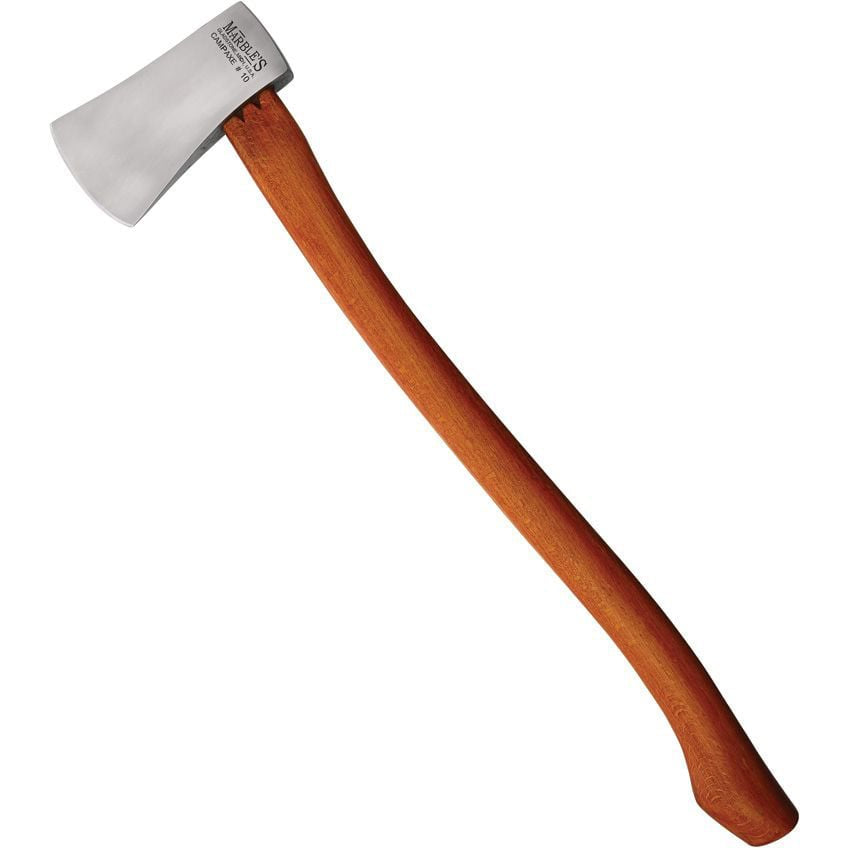 Sekera CAMP No.10 — hacha con cabeza de acero inoxidable, filo 7,62 cm y mango de madera, longitud 53,3 cm