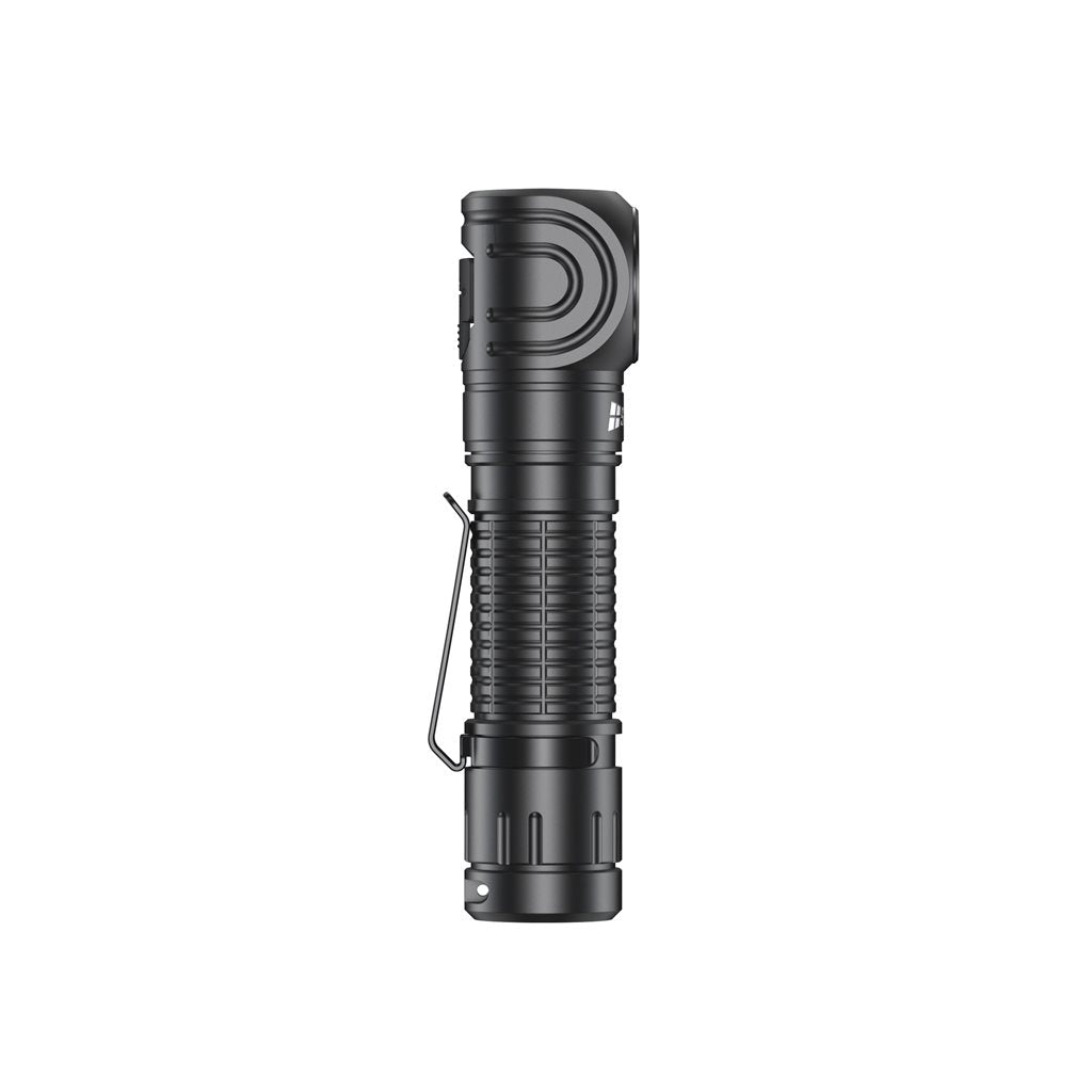 Linterna frontal recargable M2R 1200 lúmenes, 120 m, aluminio IP68 con clip metálico y base magnética