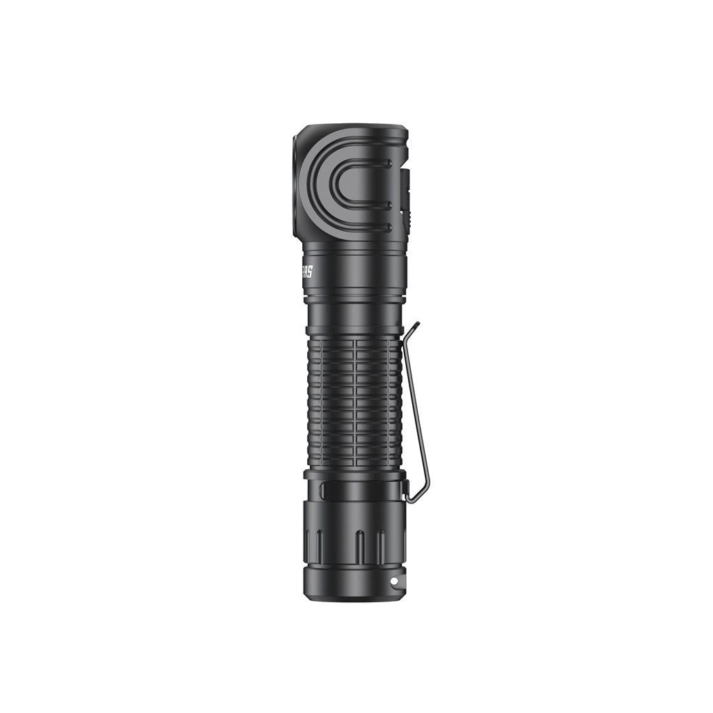 Linterna frontal recargable M2R 1200 lúmenes, 120 m, aluminio IP68 con clip metálico y base magnética
