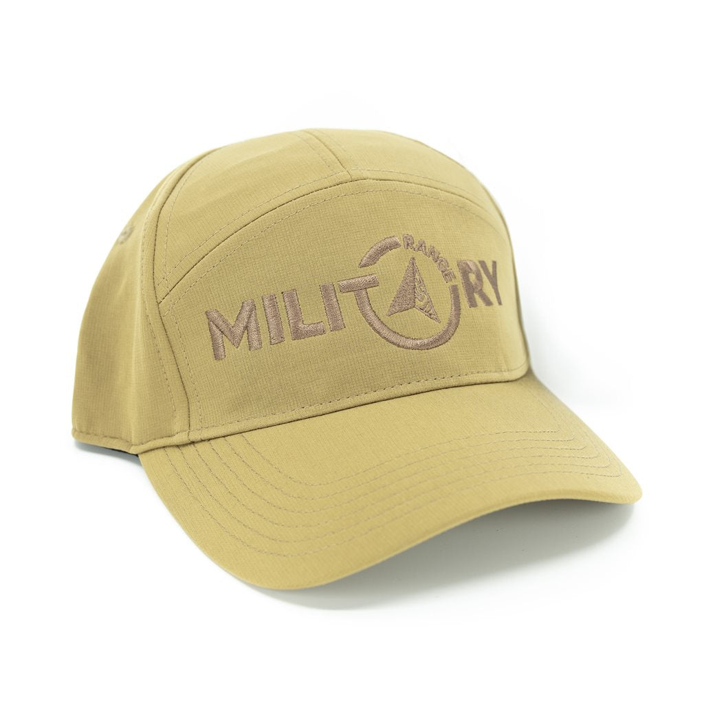 Gorra softshell MILITARY RANGE Coyote con logo bordado