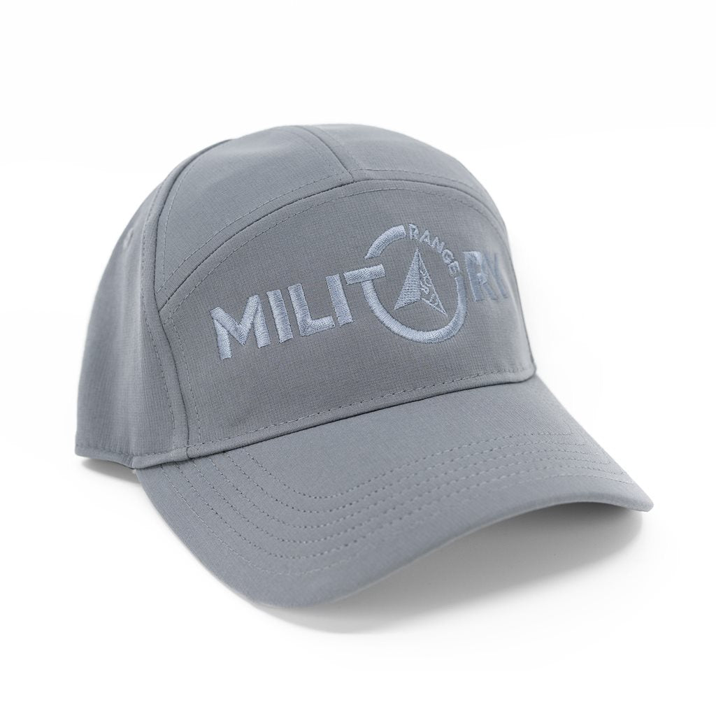 Gorra softshell MILITARY RANGE gris WOLF GREY con logo bordado