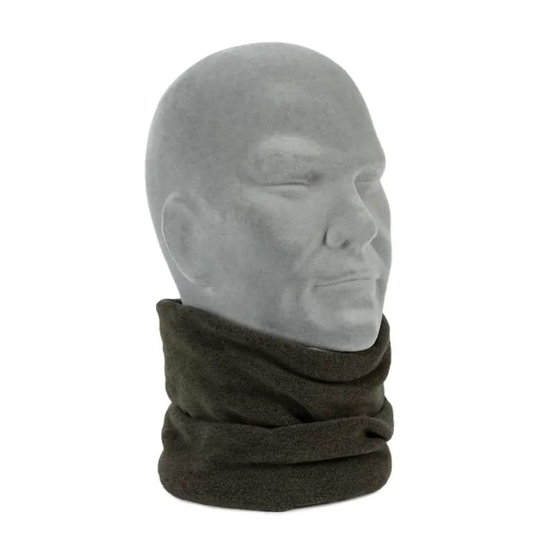 Braga de cuello polar PrimaLoft CAMO en camuflaje, detalle del tejido polar