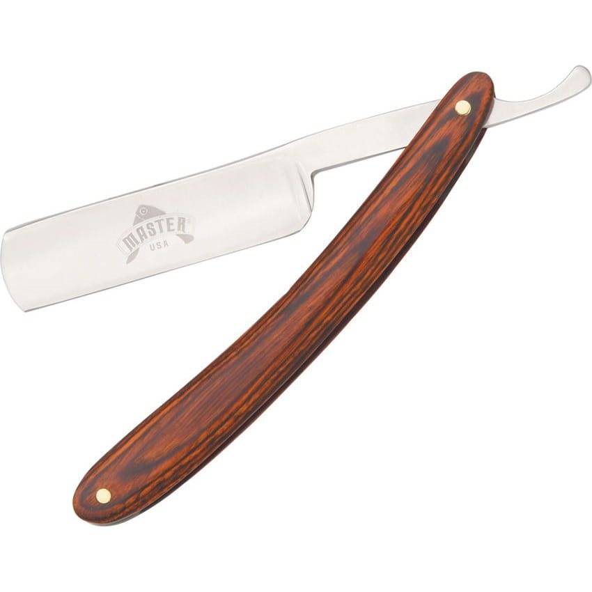 Navaja BROWN WOOD con cachas de madera marrón