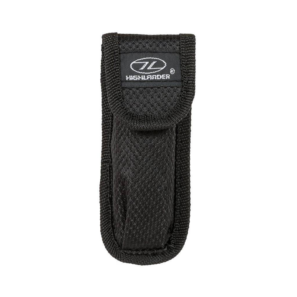 Cuchillo plegable EAGLE con motivo natural en la empuñadura, 19,5 cm, funda incluida