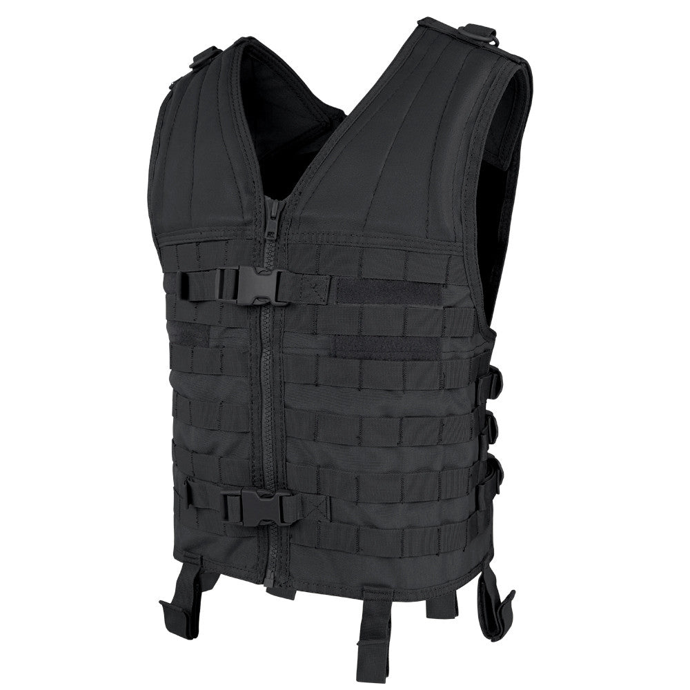 Chaleco táctico MOLLE Modular Style verde de Condor Outdoor con cintas PALS visibles