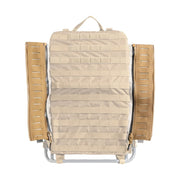 Extensión MISSION EMOD Zipper color coyote para equipamiento tactico