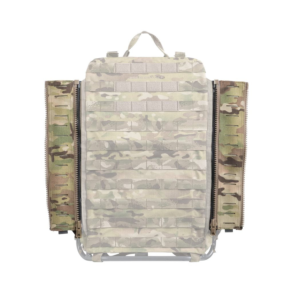 Extensión MISSION EMOD Zipper color coyote para equipamiento tactico