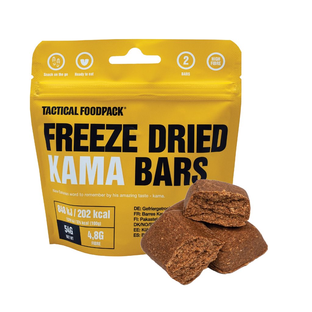 Barras de comida liofilizada Kama (TACTICAL FOODPACK)