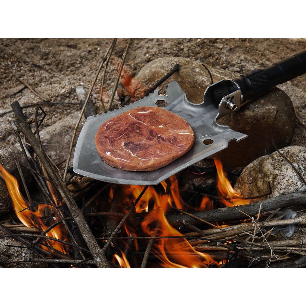 Pala plegable REGULAR multifunción con pico, sierra y martillo, herramienta robusta para supervivencia y camping
