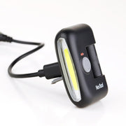 Linterna frontal NEXSTYLE 170 lúmenes negra con clip para gorra y bicicleta NE20004