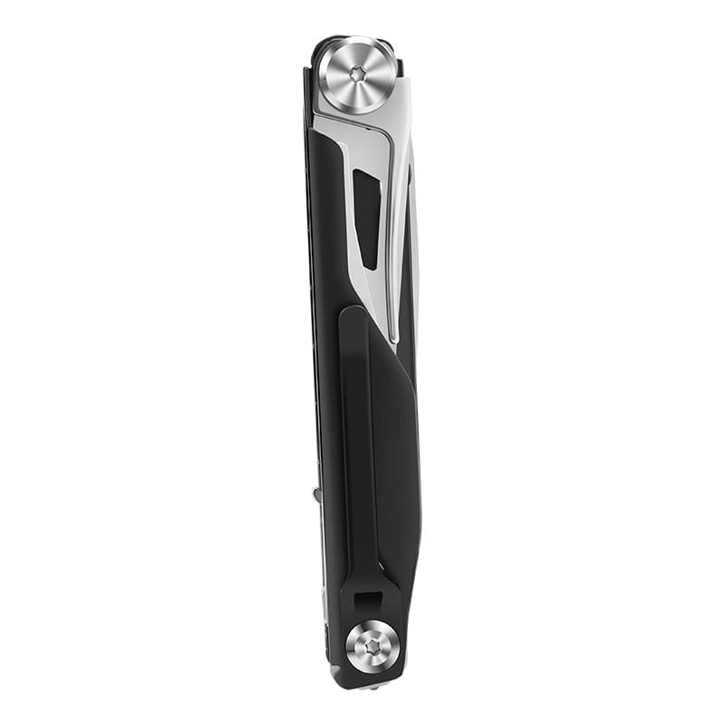 Navaja de bolsillo NexTool EDC Knight negra con 12 funciones y clip tactico