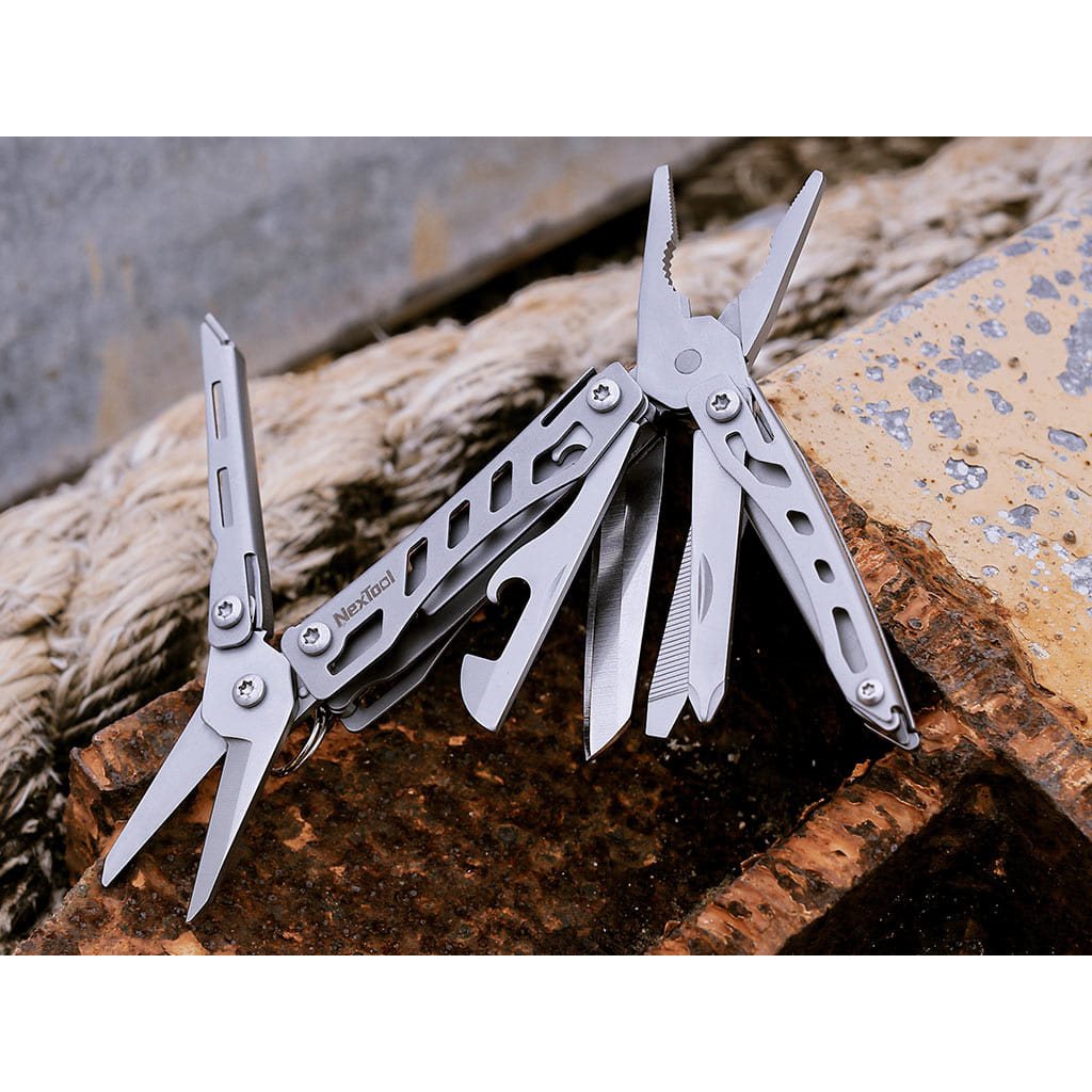 Alicates multifunción NEXTOOL Flagship Mini verdes - vista del producto