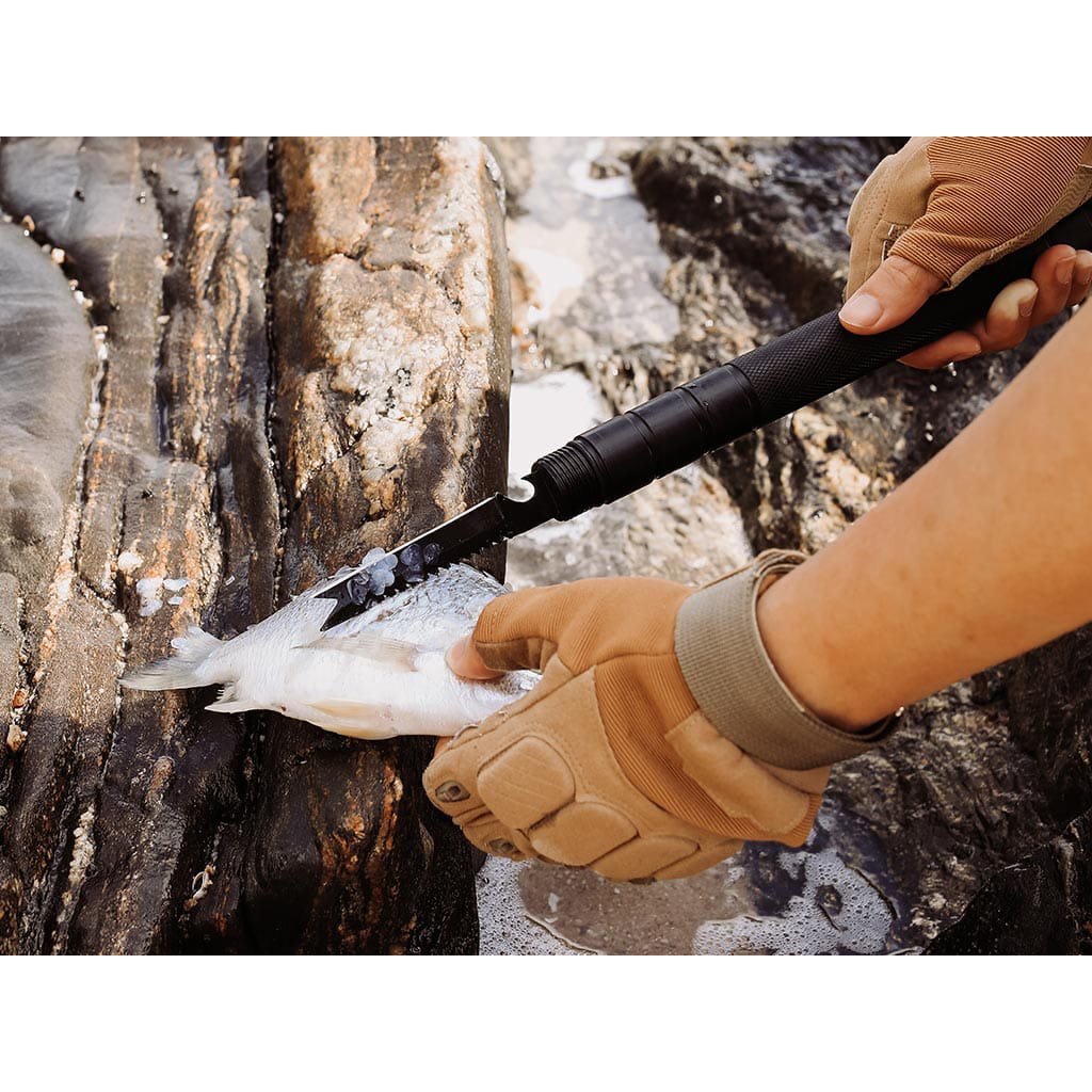 Pala plegable MEDIUM multifunción para camping y jardineria