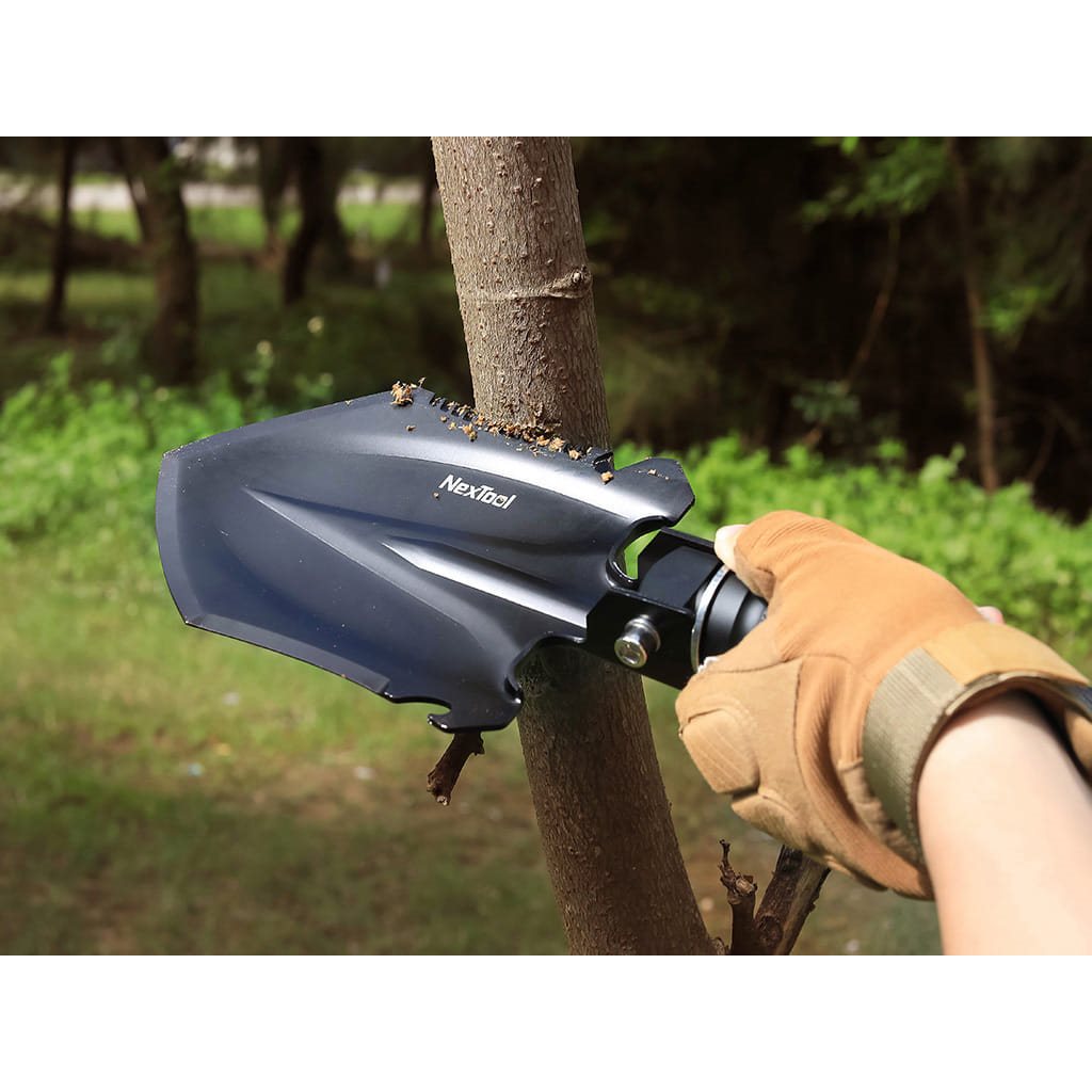 Pala plegable MEDIUM multifunción para camping y jardineria