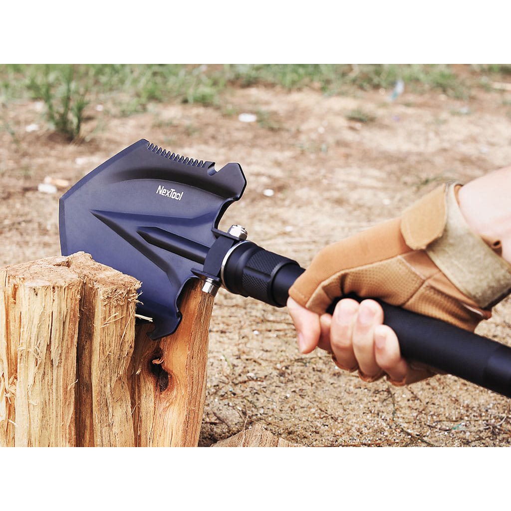 Pala plegable MEDIUM multifunción para camping y jardineria