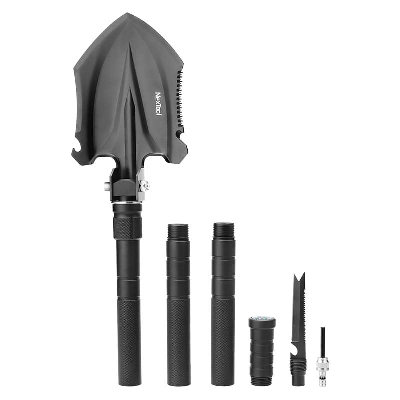 Pala plegable MEDIUM multifunción para camping y jardineria