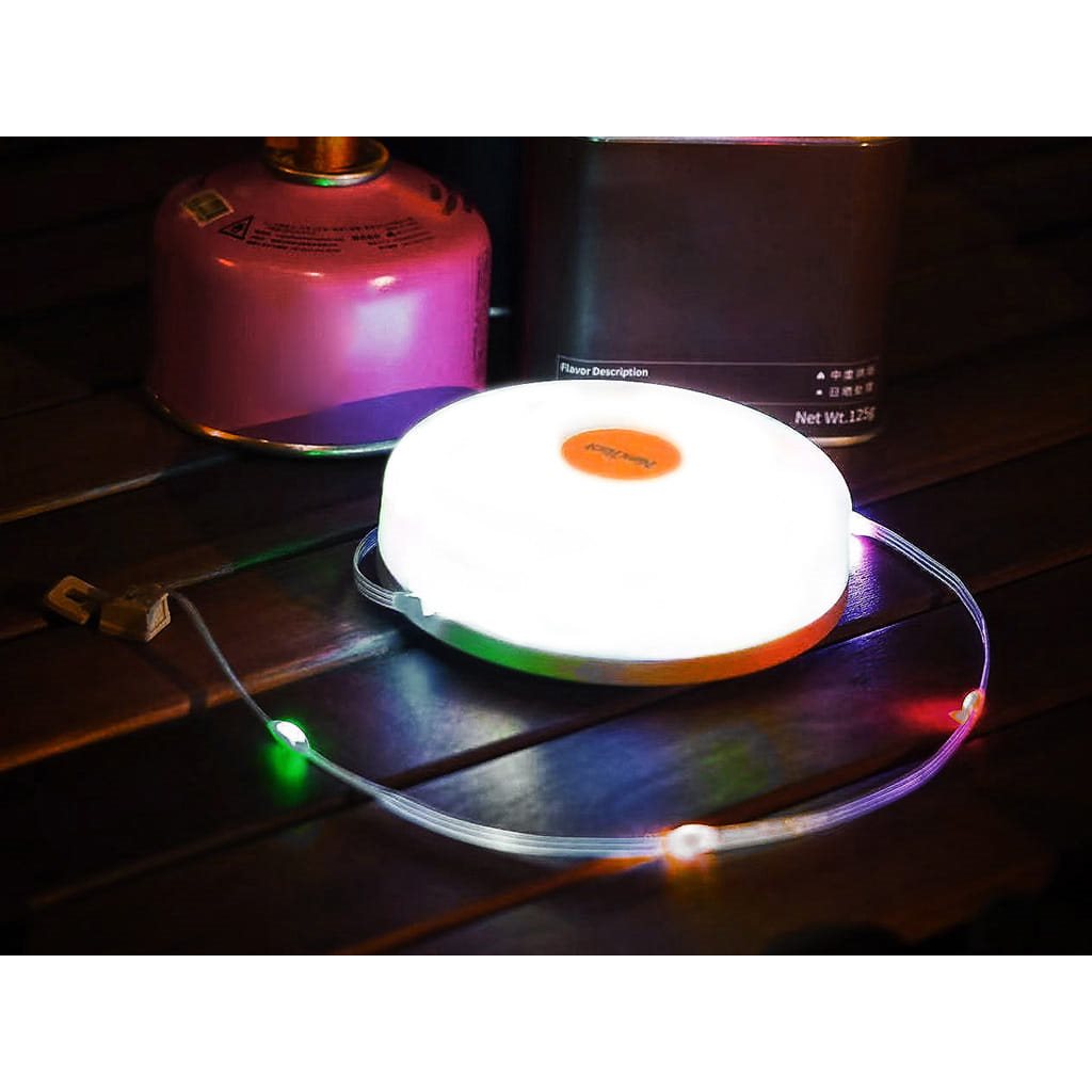 Linterna de camping Milky Way con cadena de luces RGB de 7 metros NE20247