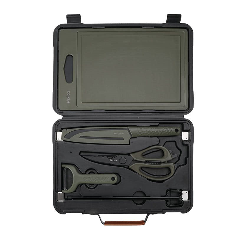 Set de herramientas para barbacoa en estuche de plástico NexTool