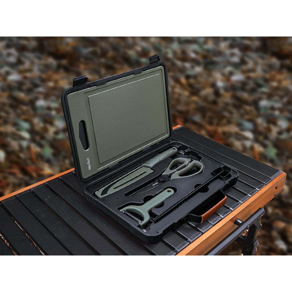 Set de herramientas para barbacoa en estuche de plástico NexTool