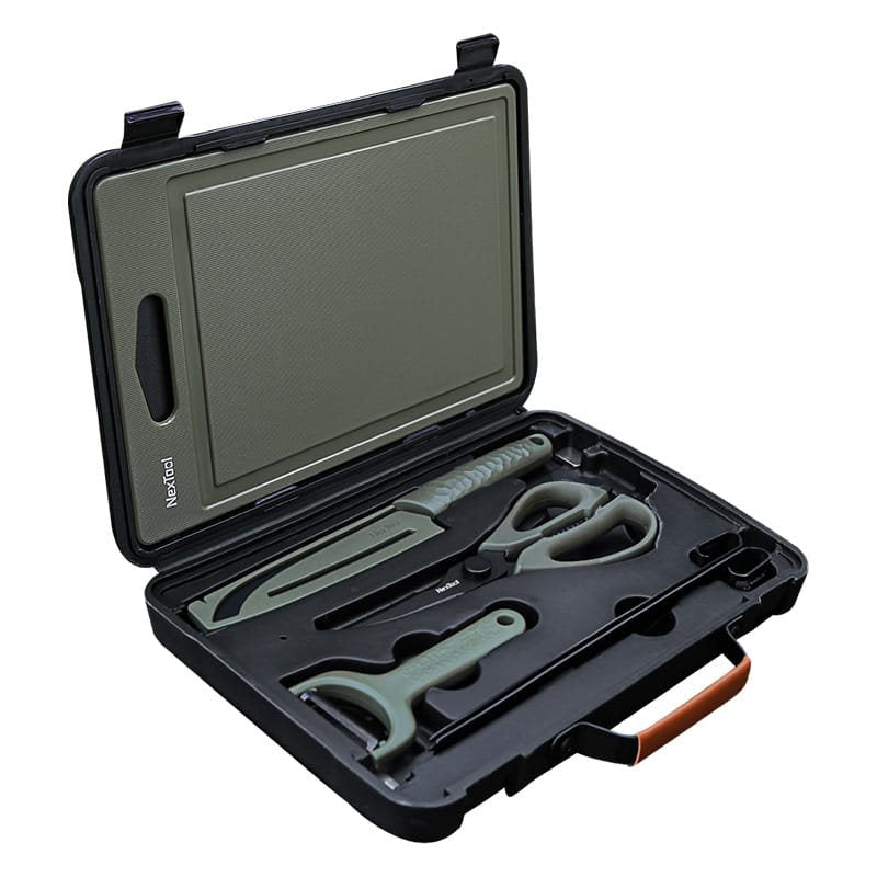 Set de herramientas para barbacoa en estuche de plástico NexTool