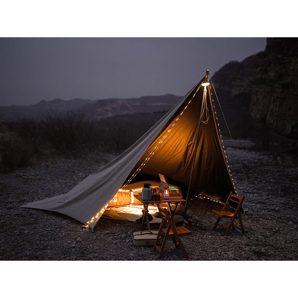 Linterna de camping NexTool Milky Way con cadena LED de 10 metros