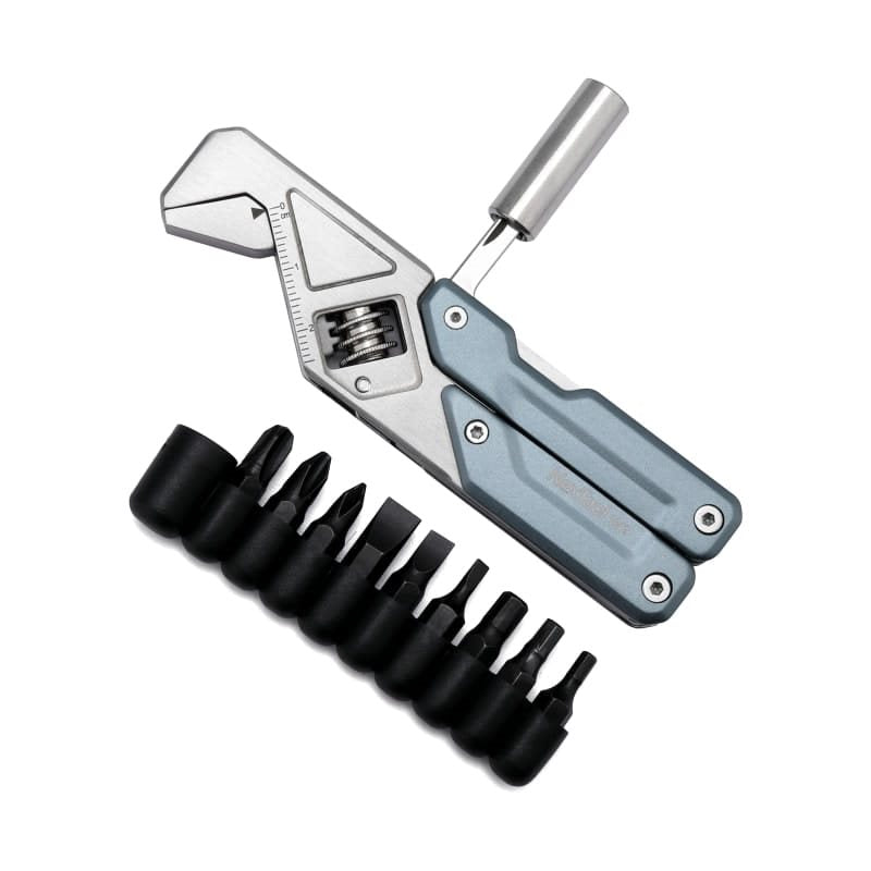 NexTool Light Wrench W2 alicates multifuncion azules compactos 9 herramientas