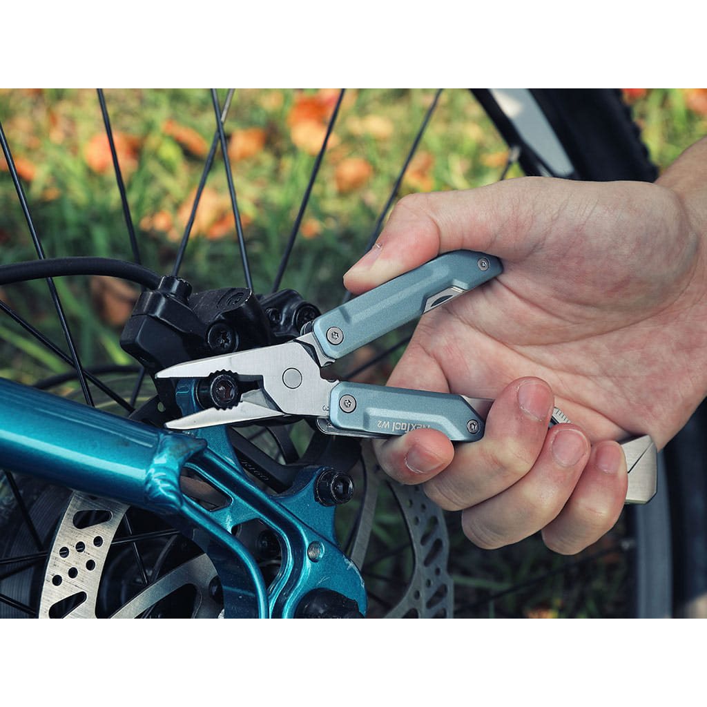 NexTool Light Wrench W2 alicates multifuncion azules compactos 9 herramientas