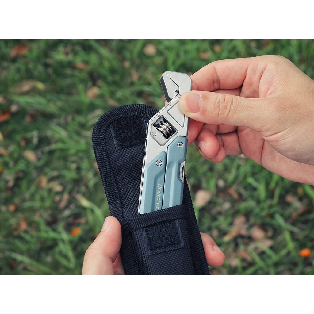 NexTool Light Wrench W2 alicates multifuncion azules compactos 9 herramientas