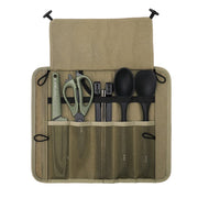 Set de utensilios OUTDOOR de 6 piezas con funda para cocinar al aire libre NE20325